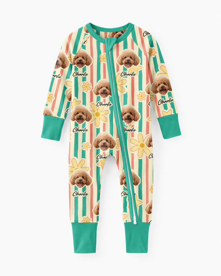 Funny Pet Pattern Bamboo Convertible Zippy