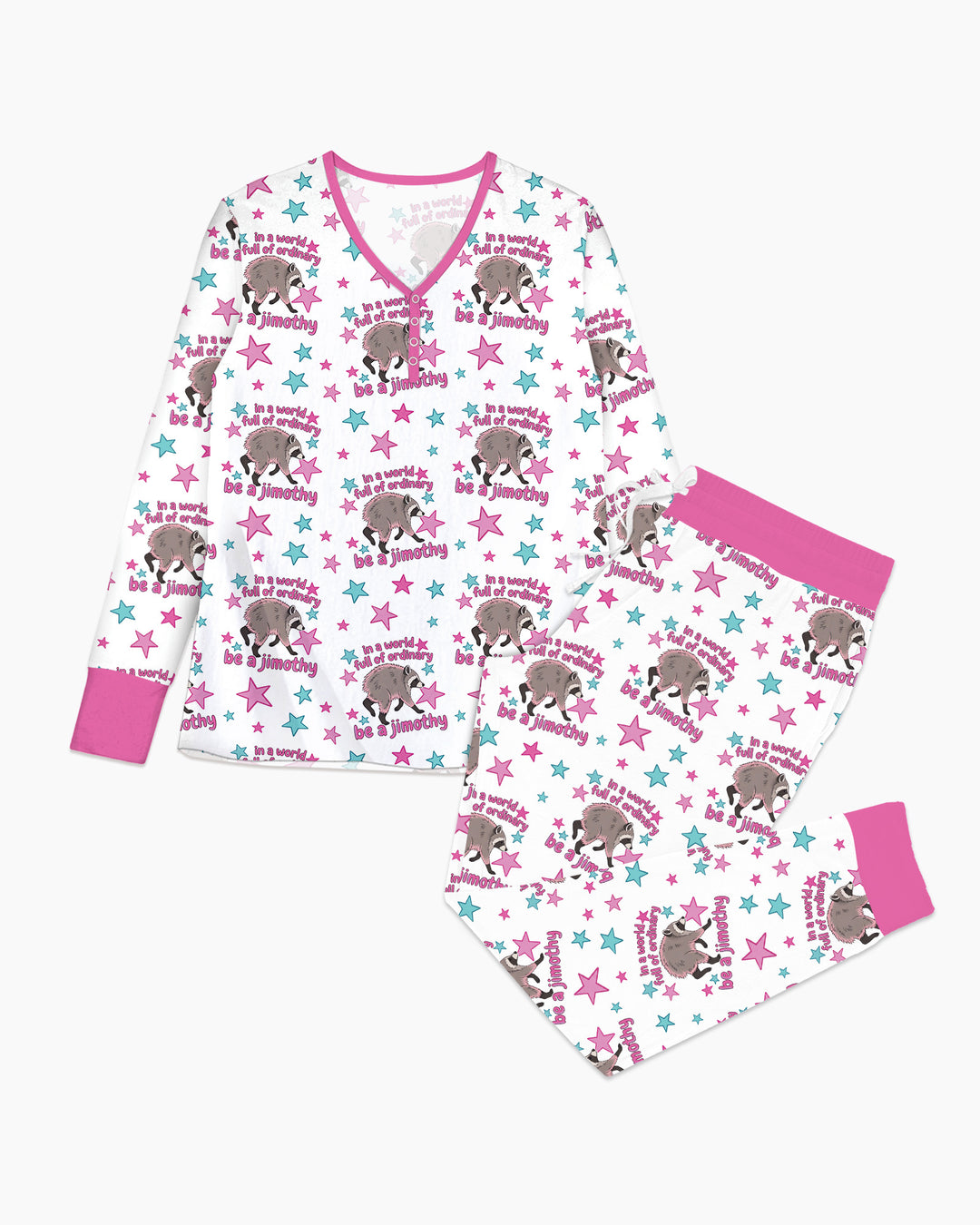 In A World Full Of Ordinary Be A Jimothy Bamboo Women Pajama Set