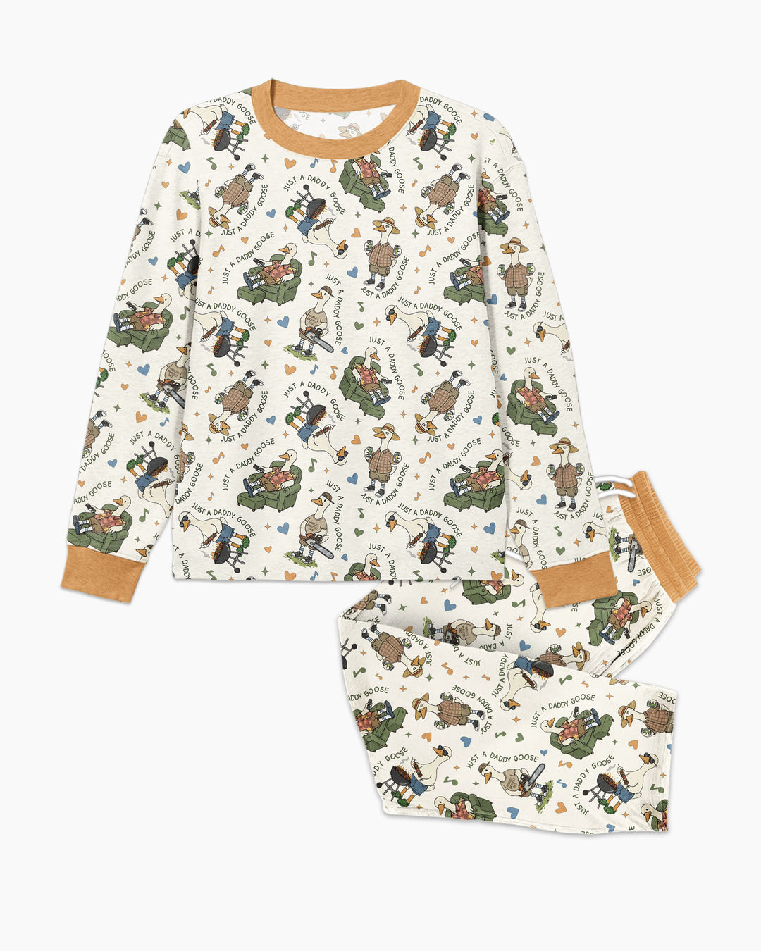Just A Daddy Goose Family Matching Bamboo Men's Pajama Set