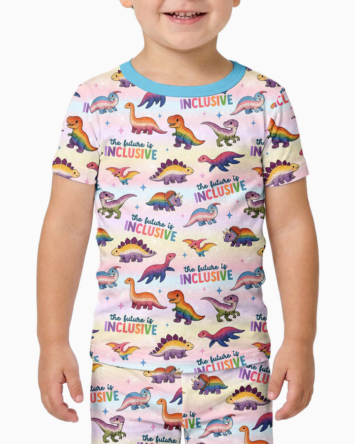 Zweiteiliges, kurzärmliges Pyjama-Set mit Marienkäfern