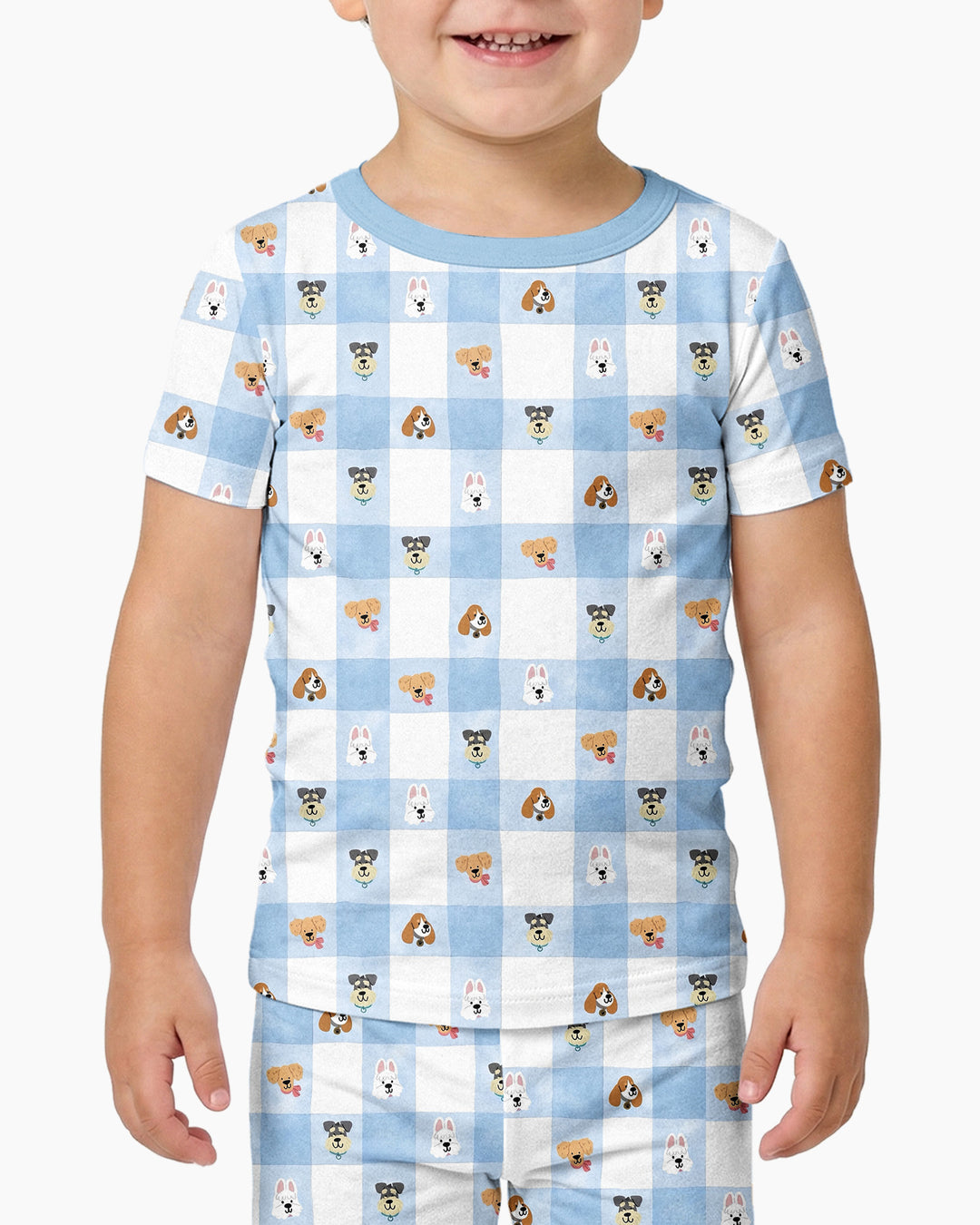 Zweiteiliges, kurzärmliges Pyjama-Set mit Marienkäfern