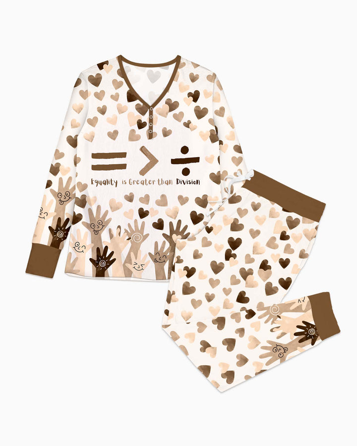 Vorlage Bambus Damen Pyjama Set