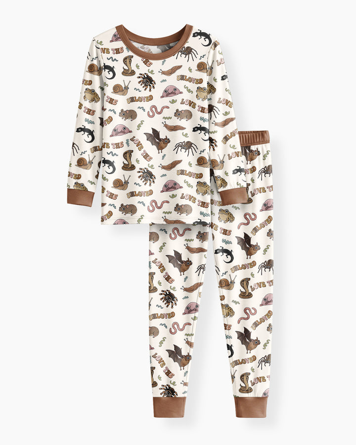Love The Unloved Bamboo Two Piece Long Sleeve Pajama Set