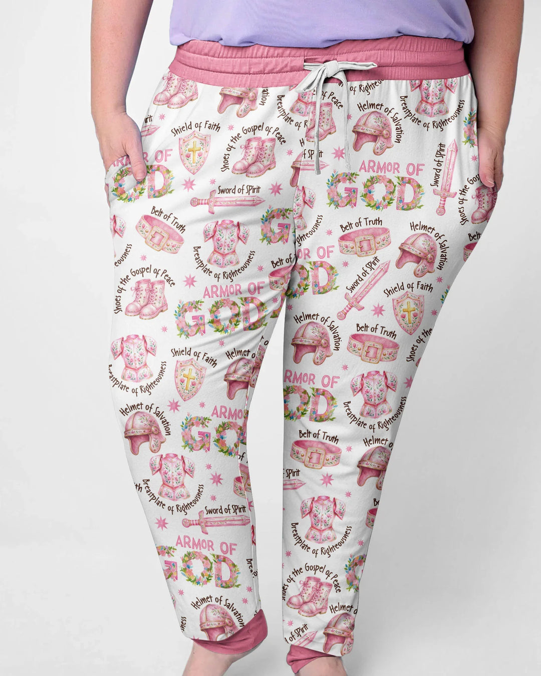 Put On The Full Armor Of God Bamboo Women Pajama Set