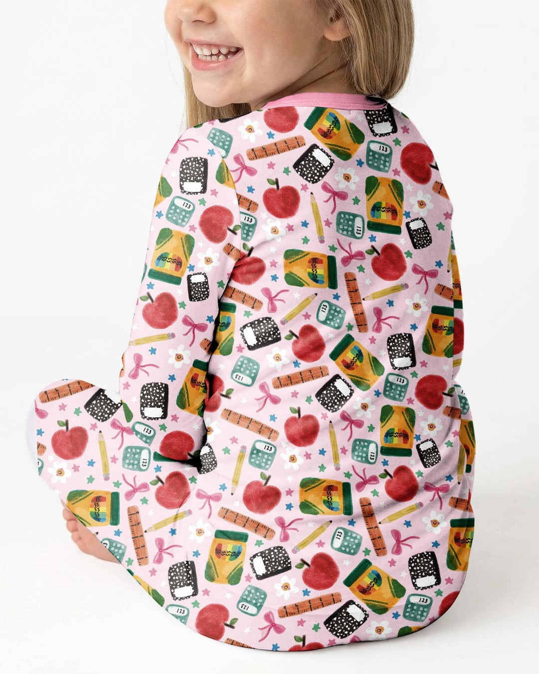 Little Learner Bamboo Two Piece Long Sleeve Pajama Set