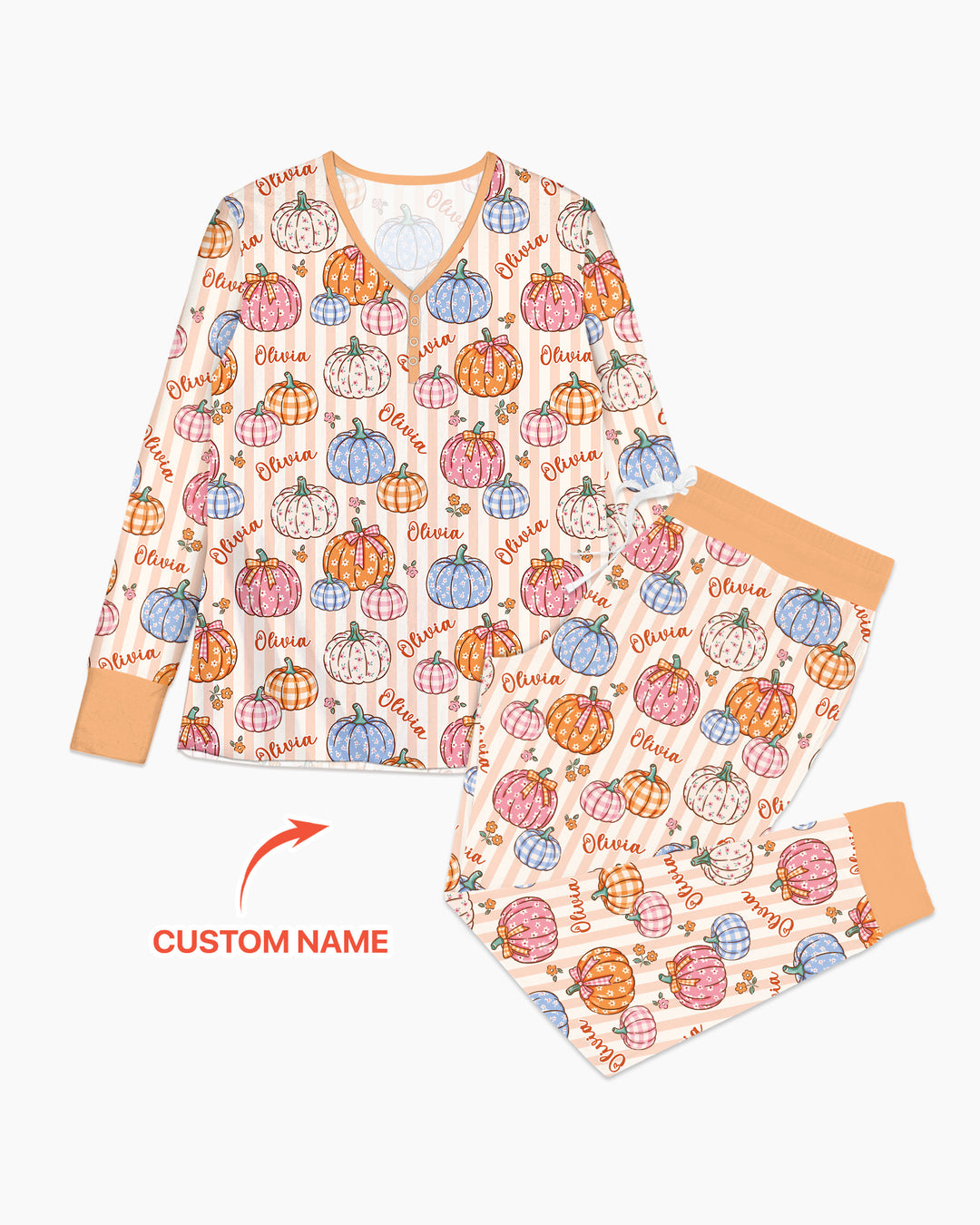 Vorlage Bambus Damen Pyjama Set