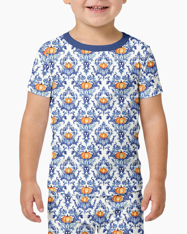 Zweiteiliges, kurzärmliges Pyjama-Set mit Marienkäfern