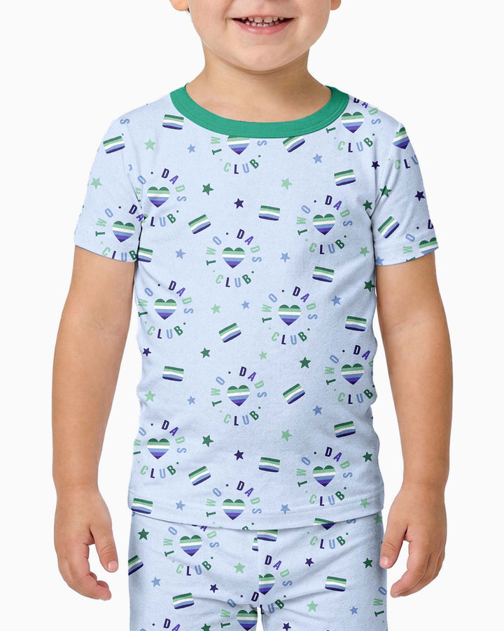 Love Makes Family Bamboo Two Piece Short Sleeve Pajama Set