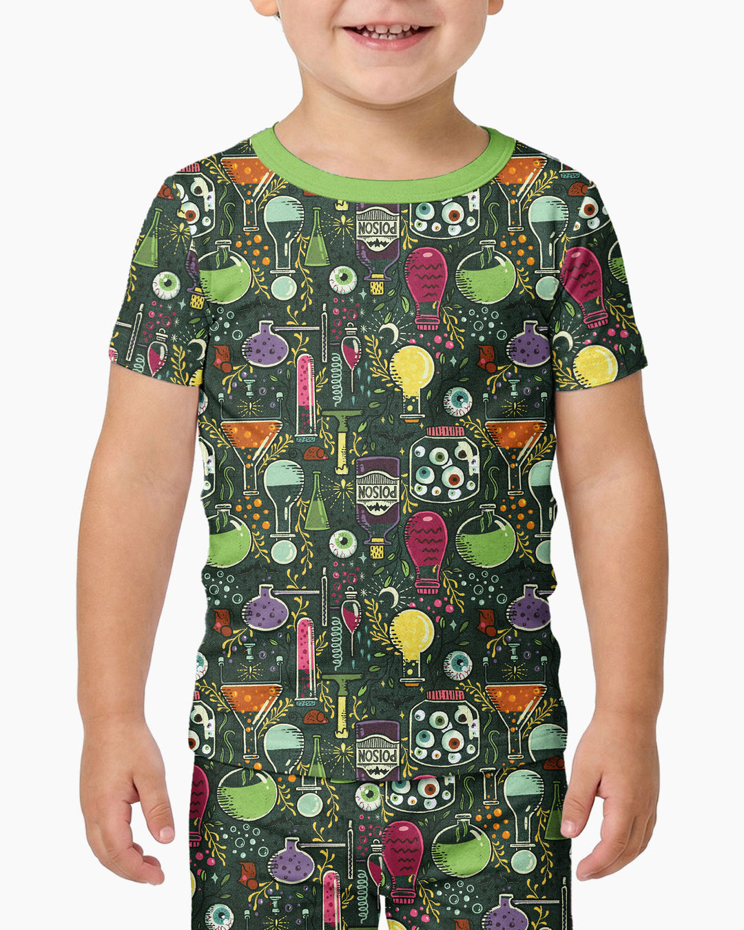 Mad Science Bamboo Two Piece Short Sleeve Pajama Set