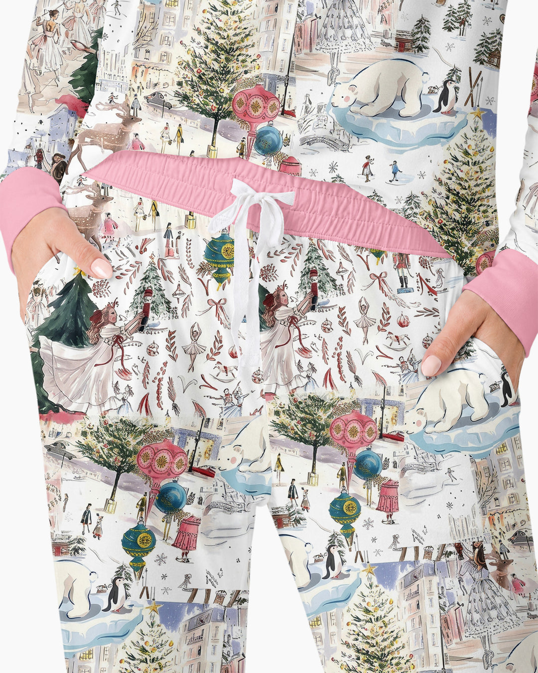 Enchanted Winter Wonderland Bamboo Women Pajama Set