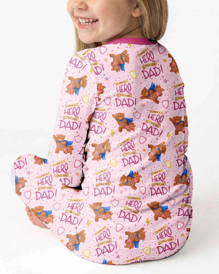 Conjunto de pijama de dos piezas de bambú de manga larga