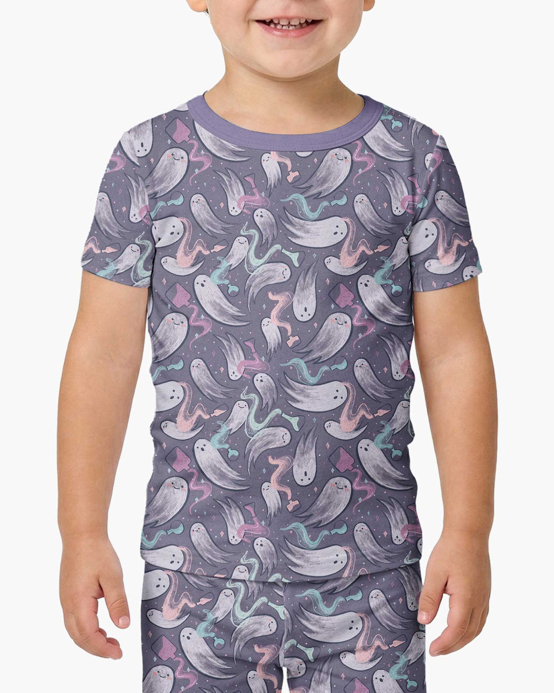 Whimsical Spirits Bamboo Two Piece Short Sleeve Pajama Set