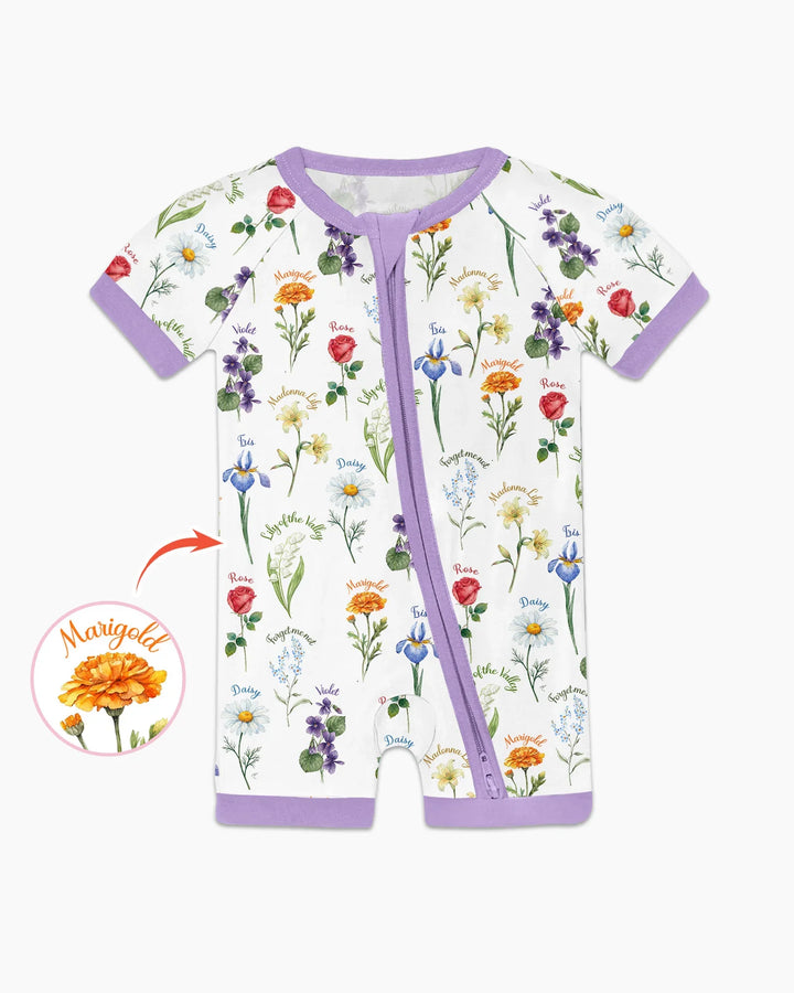 Marian Garden Bamboo Shorty Zippy