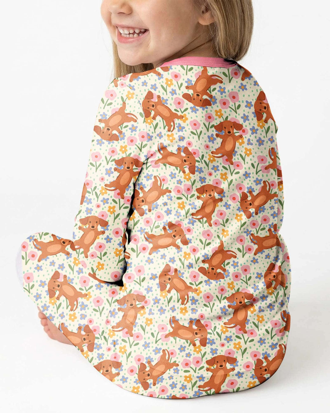 Conjunto de pijama de dos piezas de bambú de manga larga
