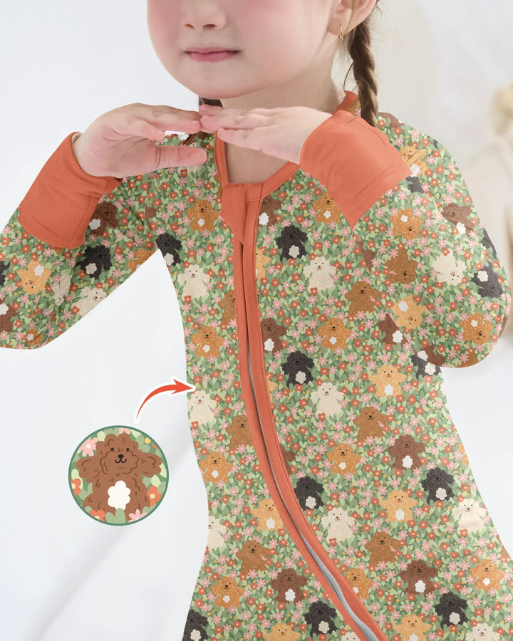Puppy Garden Family Matching Bamboo Convertible Zippy
