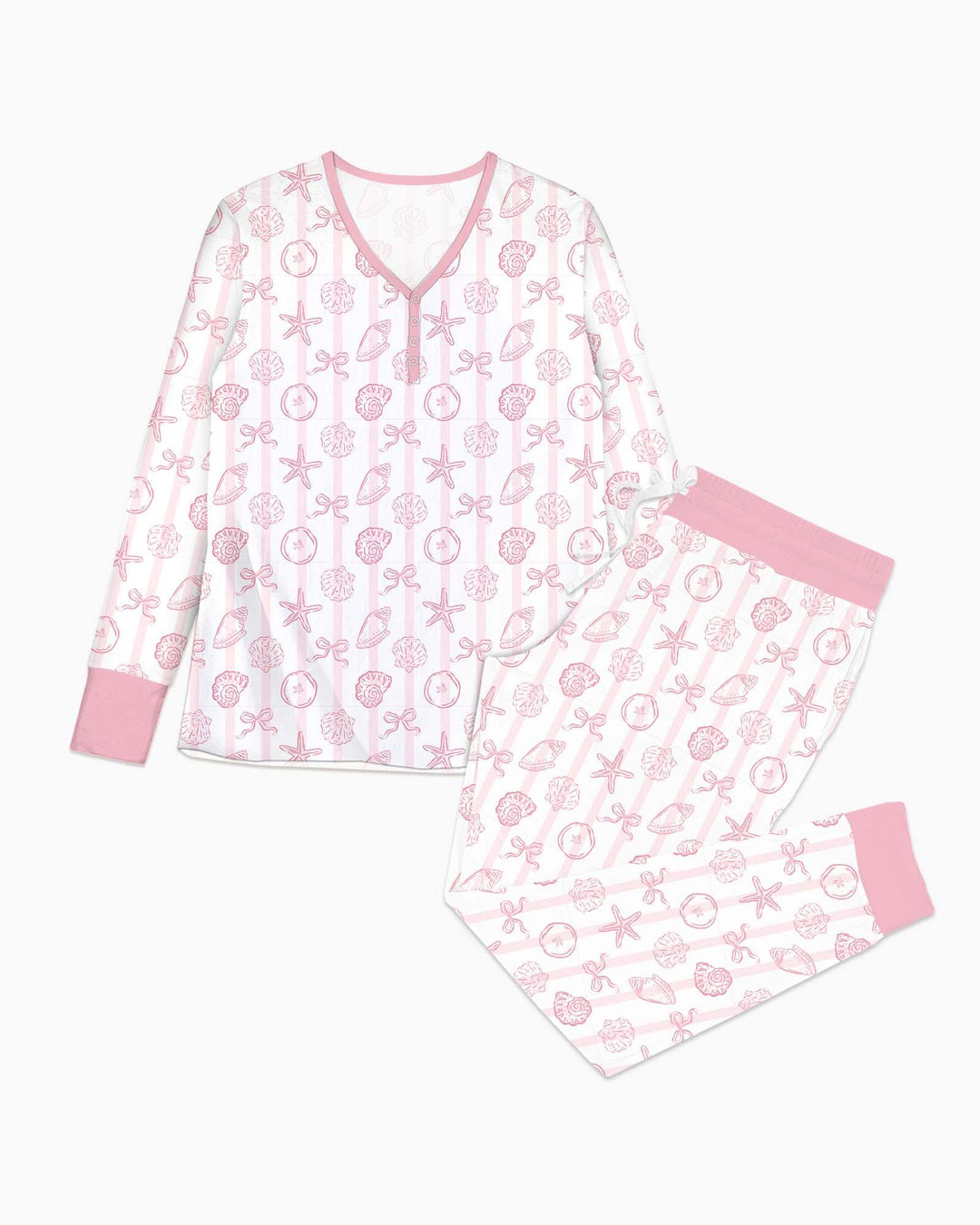 Coastal Keepsakes Family Matching Bamboo Women Pajama Set