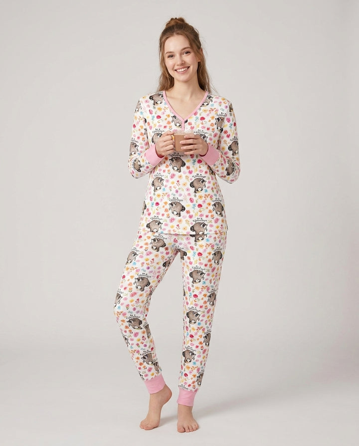 Be A Jimothy Family Matching Bamboo Women Pajama Set