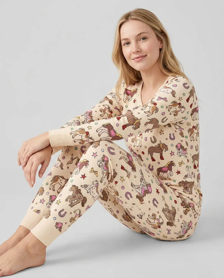 Lil' Buckaroo Bamboo Women Pajama Set