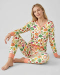 Veggie Friends Family Matching Bamboo Women Pajama Set