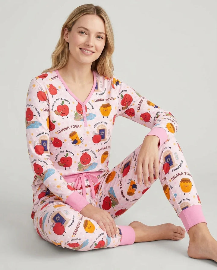 Sweet Sacred Moments Family Matching Bamboo Women Pajama Set