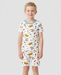Nurse Story Bamboo Two Piece Short Sleeve Pajama Set