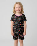 First Day Fun 2026 Bamboo Two Piece Short Sleeve Shorts Pajama Set