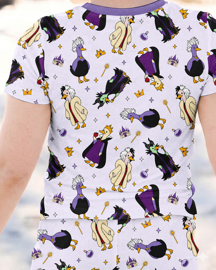 Evil Goose Bamboo Two Piece Short Sleeve Pajama Set