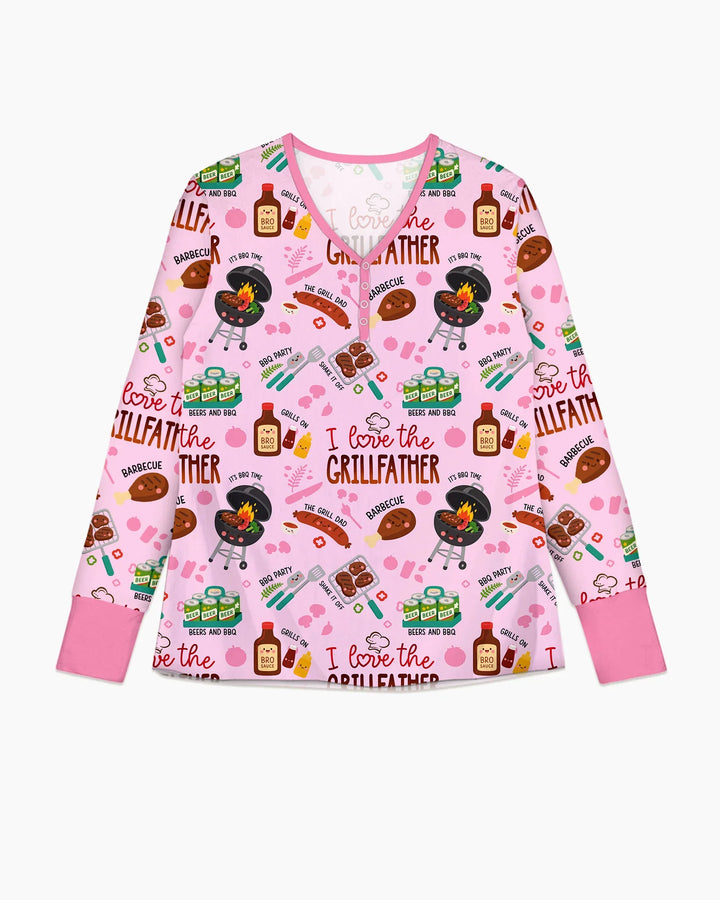 The Grill Father Family Matching Bamboo Women Pajama Set