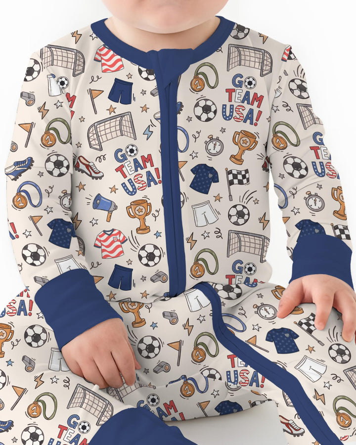 Soccer Go Team USA Bamboo Convertible Zippy