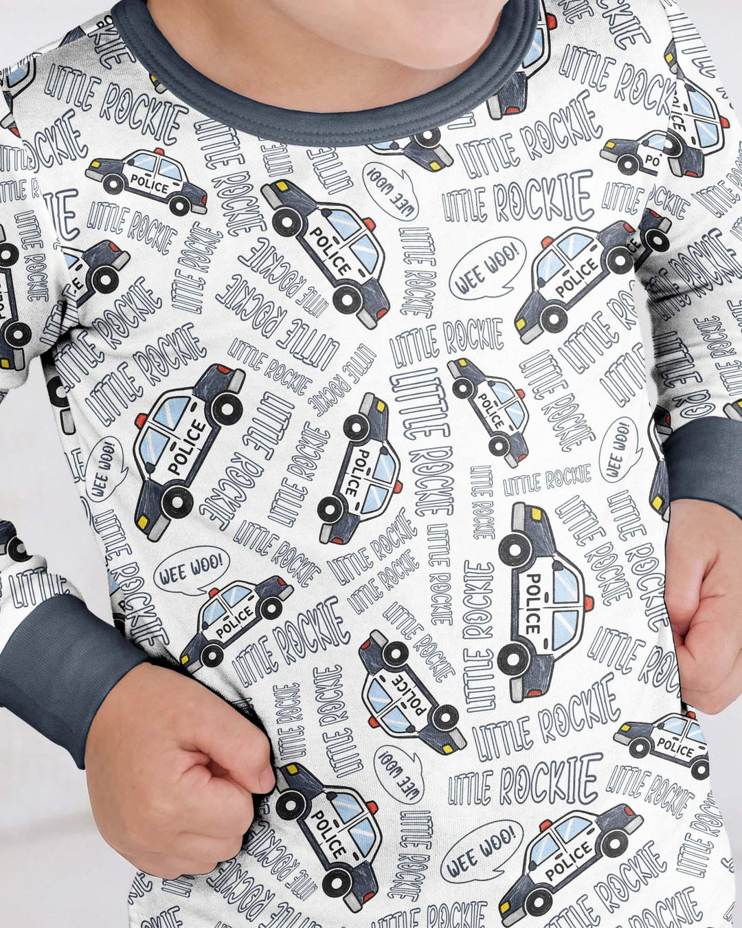Little Rookie Bamboo Two Piece Long Sleeve Pajama Set