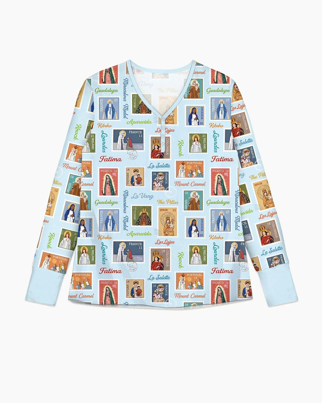 Our Lady, Around the World Bamboo Women Pajama Set