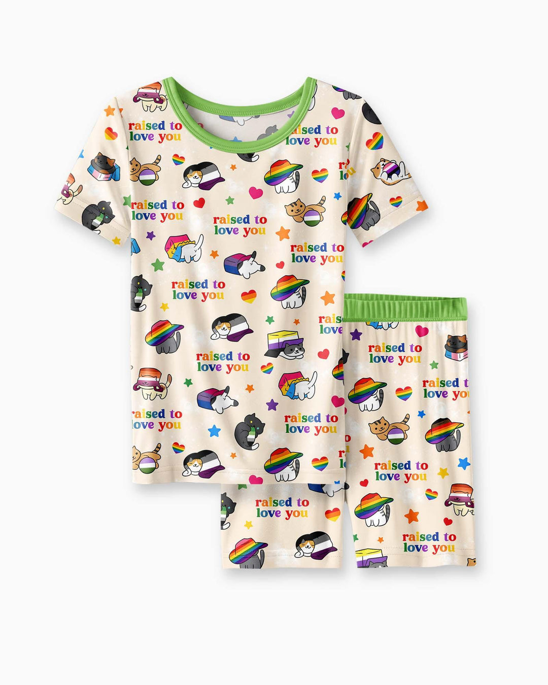 Conjunto de Pijama de Dos Piezas de Bambú con Mangas Cortas y Pantalones Cortos