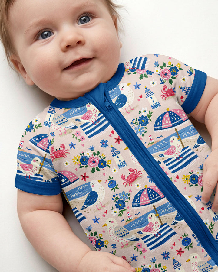 A Day At The Shore Bamboo Shorty Zippy