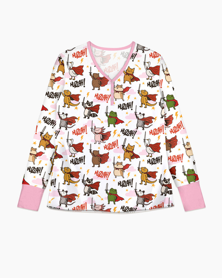 Huzzah! Huzzah! Bamboo Women Pajama Set