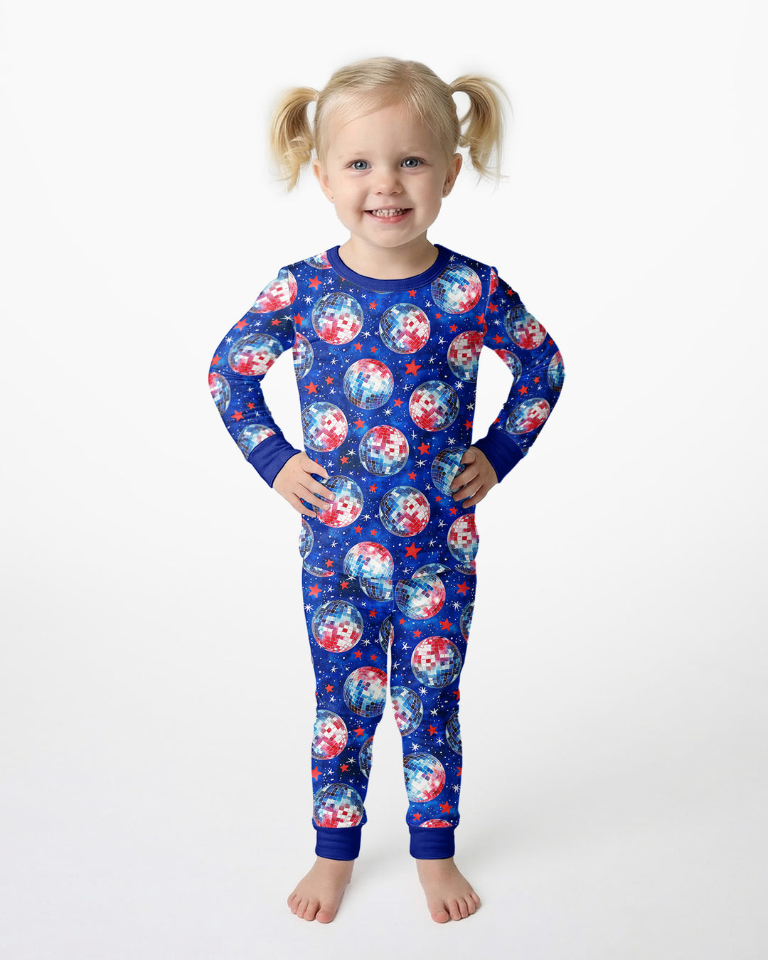 Conjunto de pijama de dos piezas de bambú de manga larga