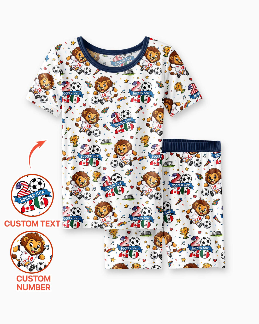 Conjunto de Pijama de Dos Piezas de Bambú con Mangas Cortas y Pantalones Cortos
