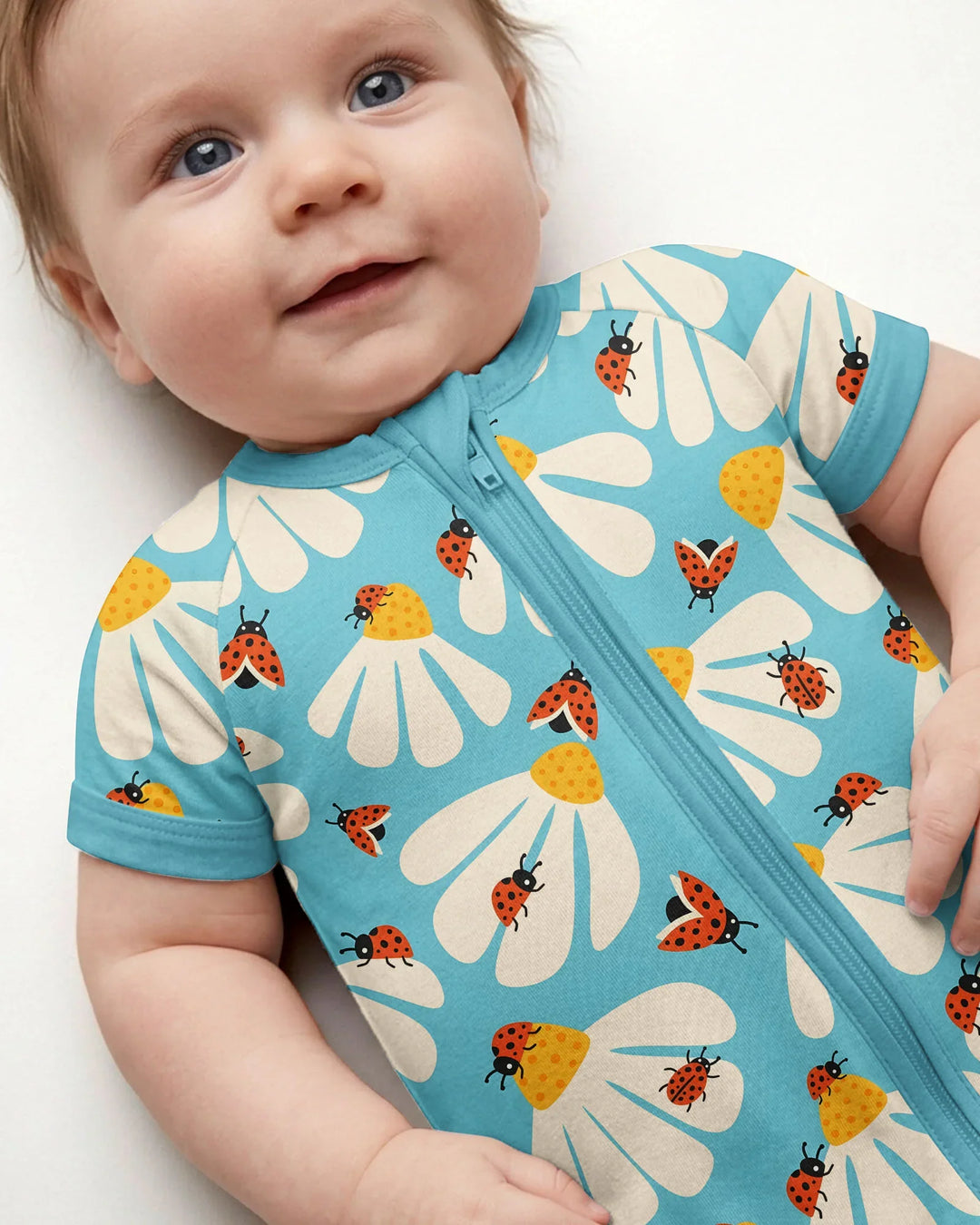 Lucky Little Bug Bamboo Shorty Zippy