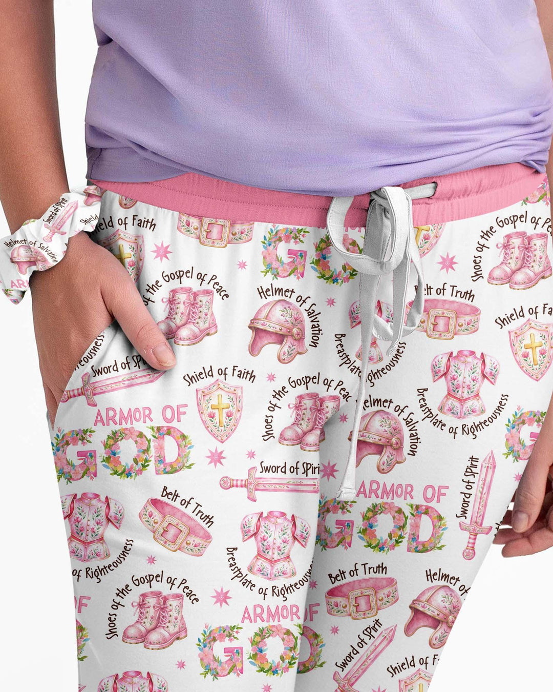 Put On The Full Armor Of God Bamboo Women Pajama Set