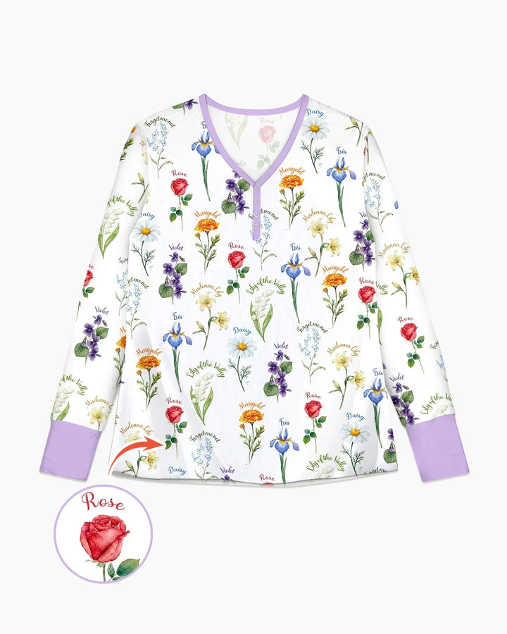 Marian Garden Bamboo Women Pajama Set