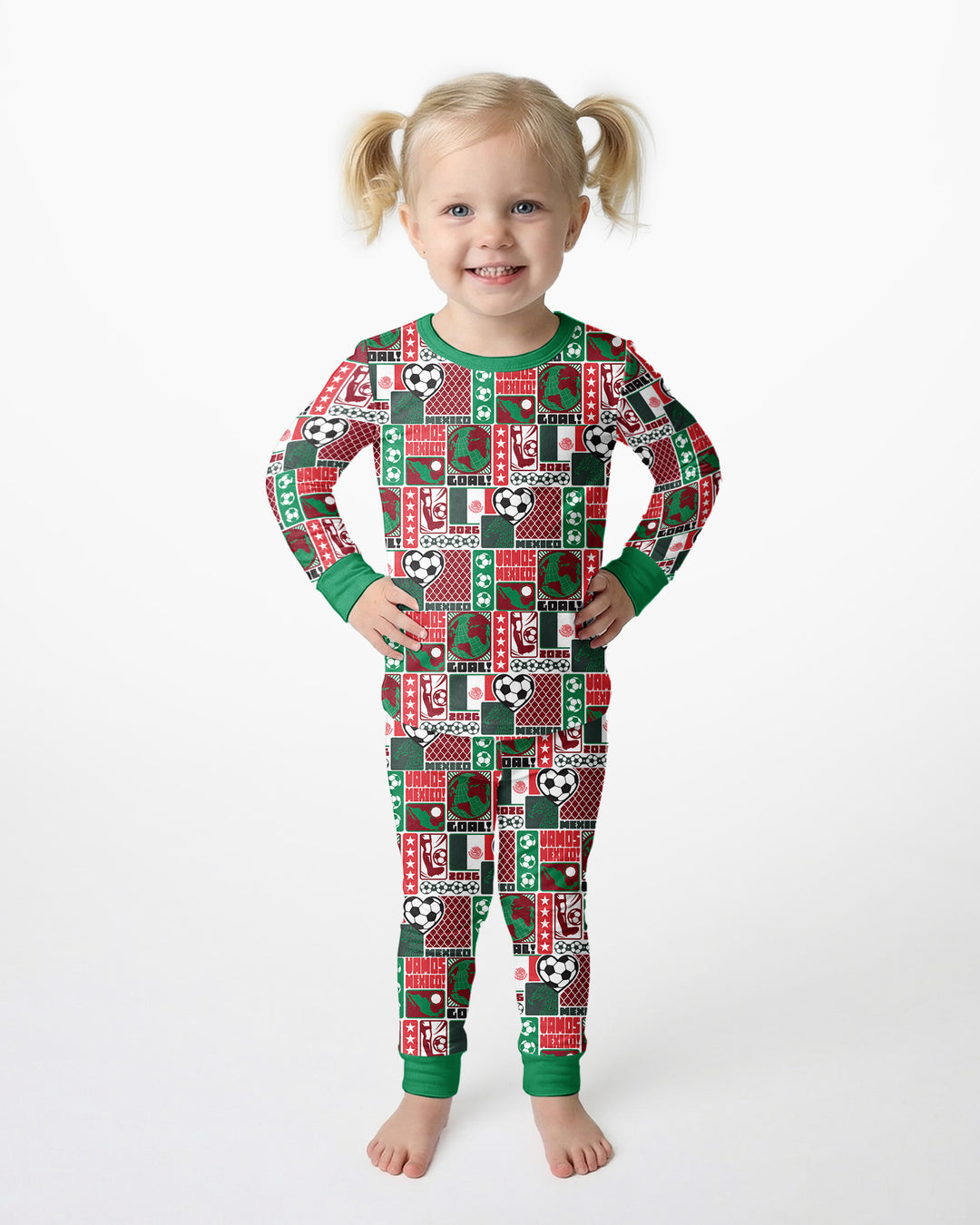 Conjunto de pijama de dos piezas de bambú de manga larga
