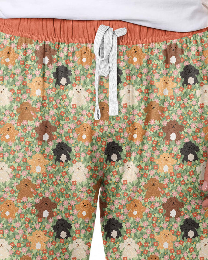Puppy Garden Family Matching Bamboo Men's Pajama Set