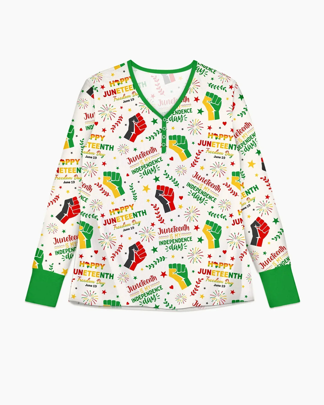 Plantilla de conjunto de pijama de mujer de bambú