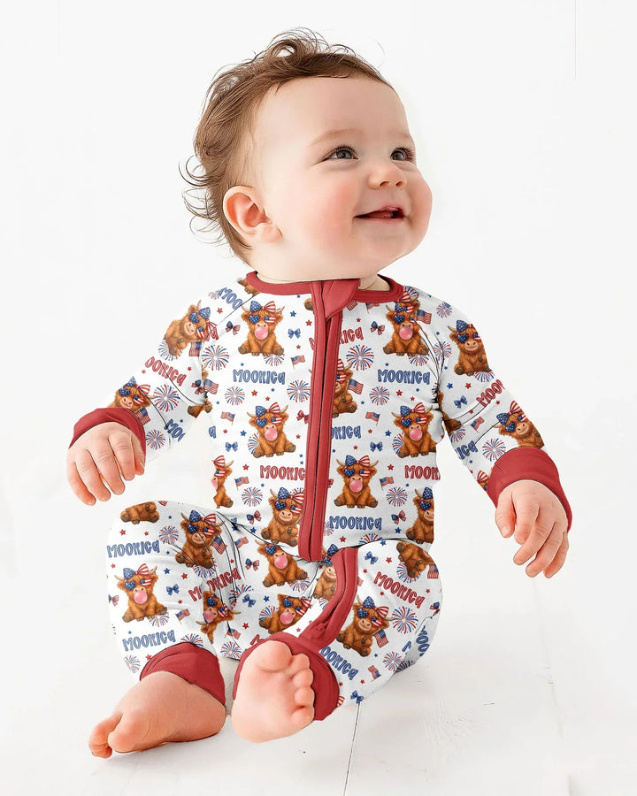 Gerippte Babykleidung mit individuellem Foto - Weich &amp; Skizzenhaft