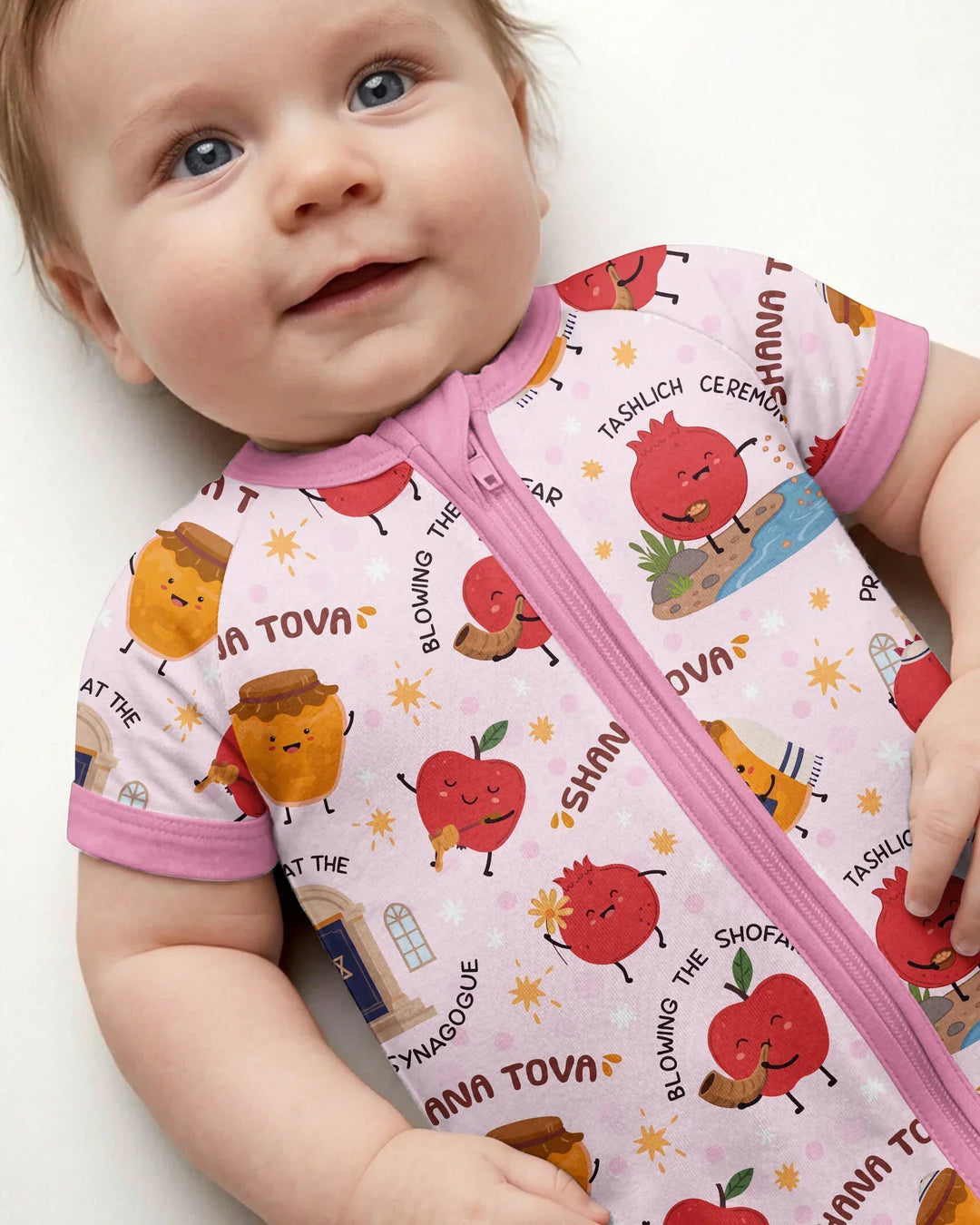 Sweet Sacred Moments Family Matching Bamboo Shorty Zippy