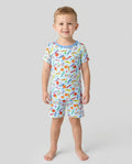 Teacher You Are Special Bamboo Two Piece Short Sleeve Shorts Pajama Set