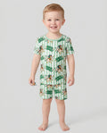 Guess What Mallard Butt Bamboo Two Piece Short Sleeve Shorts Pajama Set