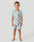 When I Grow Up Bamboo Two Piece Short Sleeve Shorts Pajama Set