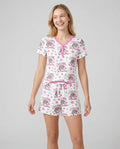 In A World Full Of Ordinary Be A Jimothy Bamboo Women Short Sleeve Short Pajama Set