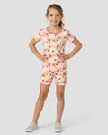 Lucky Little Bug Bamboo Two Piece Short Sleeve Shorts Pajama Set