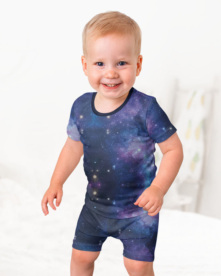 Nebula Bambus Zweiteiler Kurzarm Shorts Pyjama Set